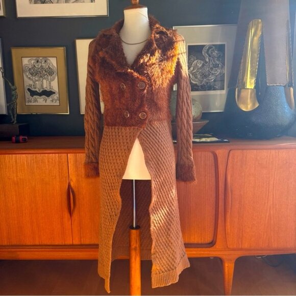 Vintage handcrafted, large pottery bowl, mid-century modern lovely design - Picture 2 of 13